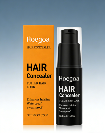 HOEGOA Instant Hair Concealer - 10-Second Balding Cover-Up, Waterproof & Lasts Up to 6 Days