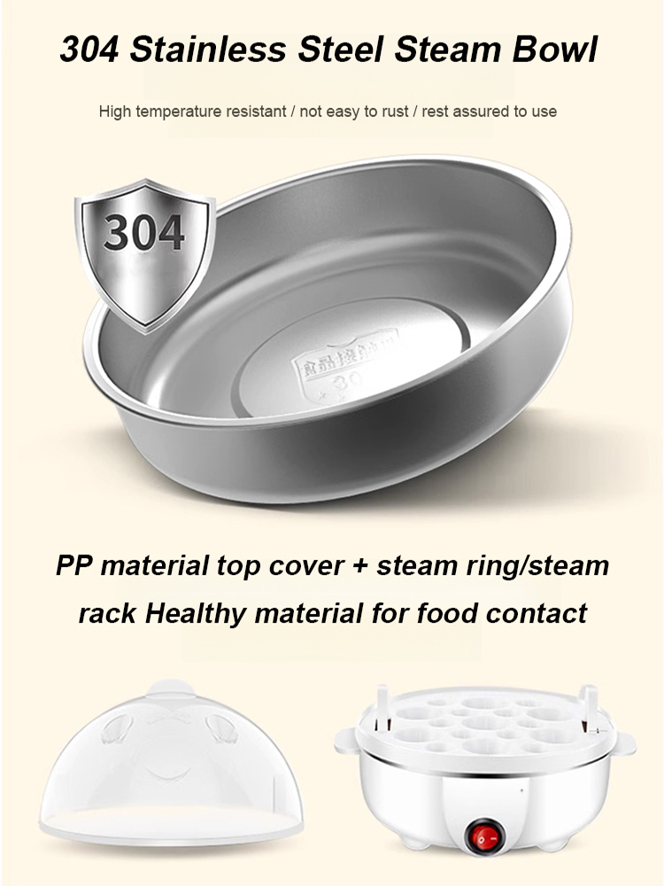 Multi-functional Double Layer Egg Steamer