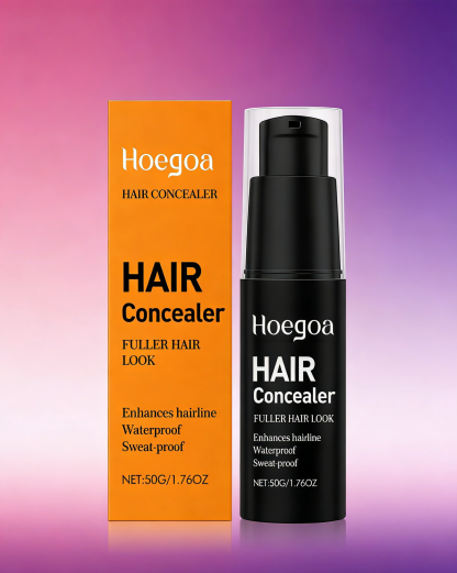 HOEGOA Instant Hair Concealer - 10-Second Balding Cover-Up, Waterproof & Lasts Up to 6 Days