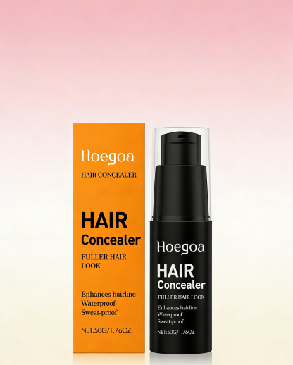HOEGOA Instant Hair Concealer - 10-Second Balding Cover-Up, Waterproof & Lasts Up to 6 Days