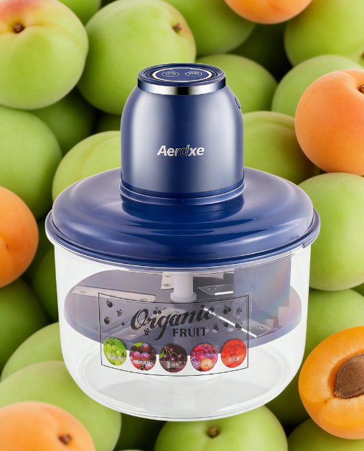 Alat Pengopek Buah Automatik Portable - Pencuci Kulit Anggur, Aprikot & Bawang Putih - Gadget Dapur Bersih, Cepat & Tanpa Bau Tangan