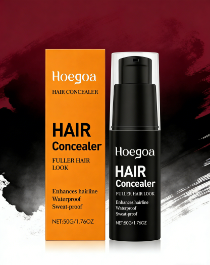 HOEGOA Instant Hair Concealer - 10-Second Balding Cover-Up, Waterproof & Lasts Up to 6 Days