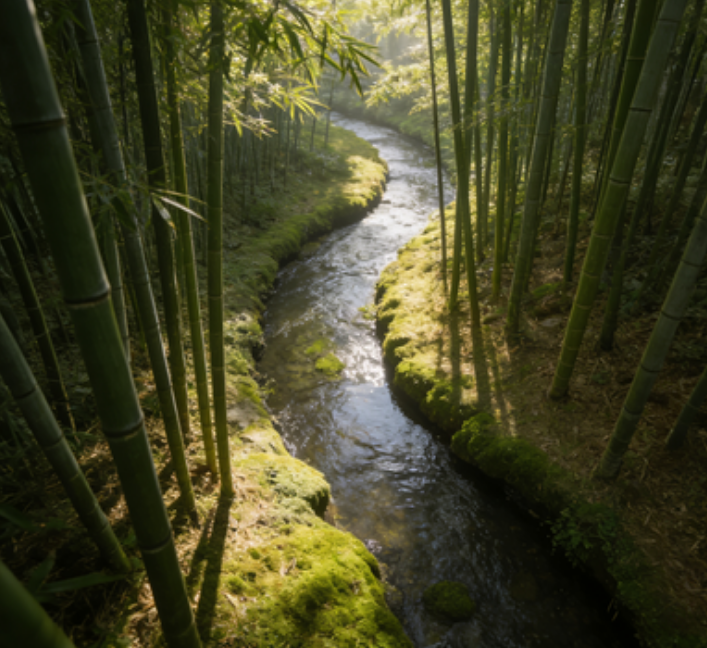 Cold-Resistant and Drought-Tolerant Green Bamboo Seeds for Air Purification