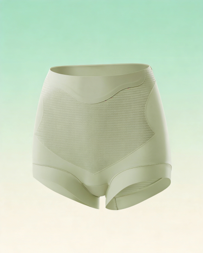 Seluar Dalam Slimming High Waist: Pembentuk Perut Ringan, Sutera Mulberi Antibakteria & Elastik Tinggi (Selesa & Tak Panas)