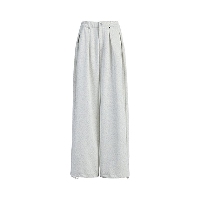 High-quality wide-leg casual pants