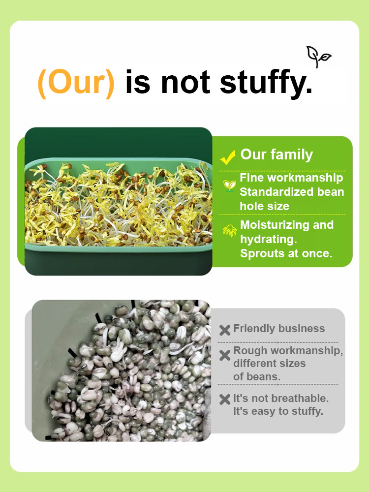 Home Bean Sprout Growing Pot - Easy Home Planting