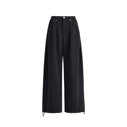 High-quality wide-leg casual pants
