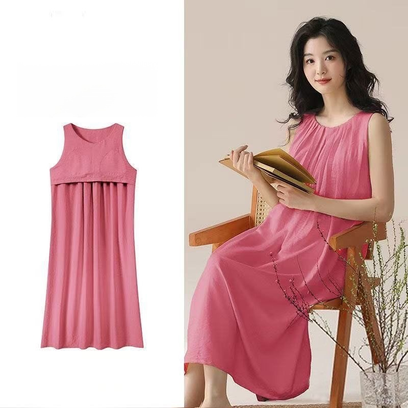 dress with built-in pads