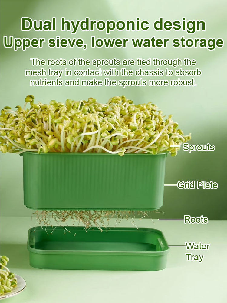 Home Bean Sprout Growing Pot - Easy Home Planting