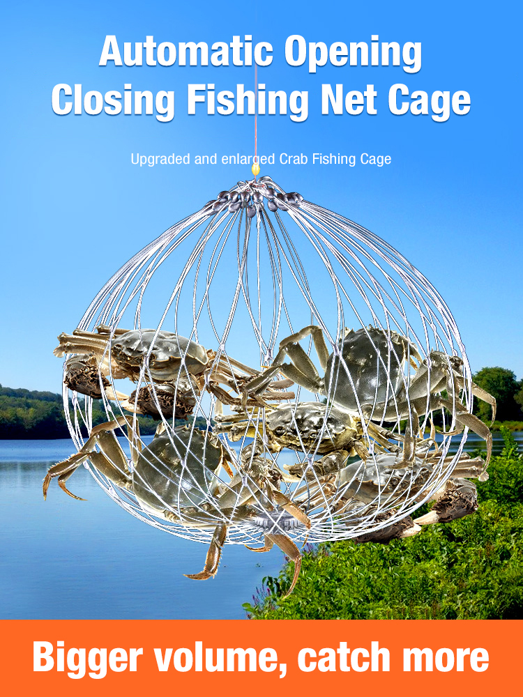 Automatic Opening Closing Fishing Net Cage