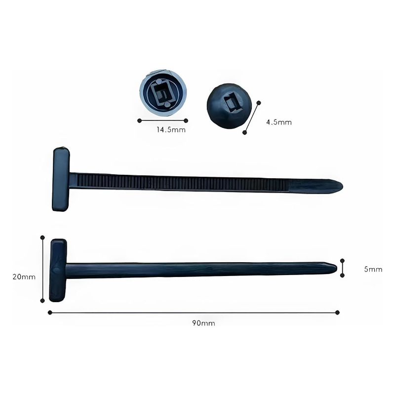 Nylon Ties with Carabiners Threaded Nylon Ties Nylon Ties with Carabiners Threaded Ties Tool