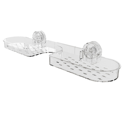 Suction Cup Bathroom Storage Rack