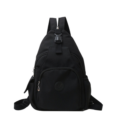 Triple use Oxford cloth multi-layer leisure bag