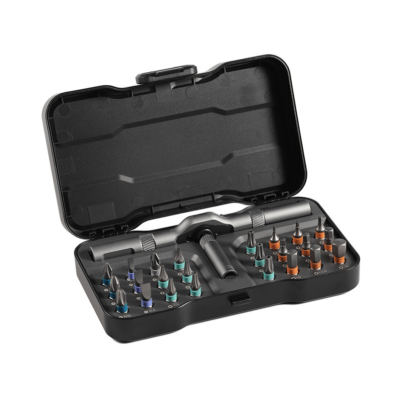 Multi-purpose ratchet screwdriver wrench set