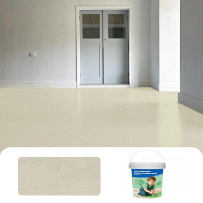 [No need to lay tiles] Epoxy colored sand self-leveling floor paint