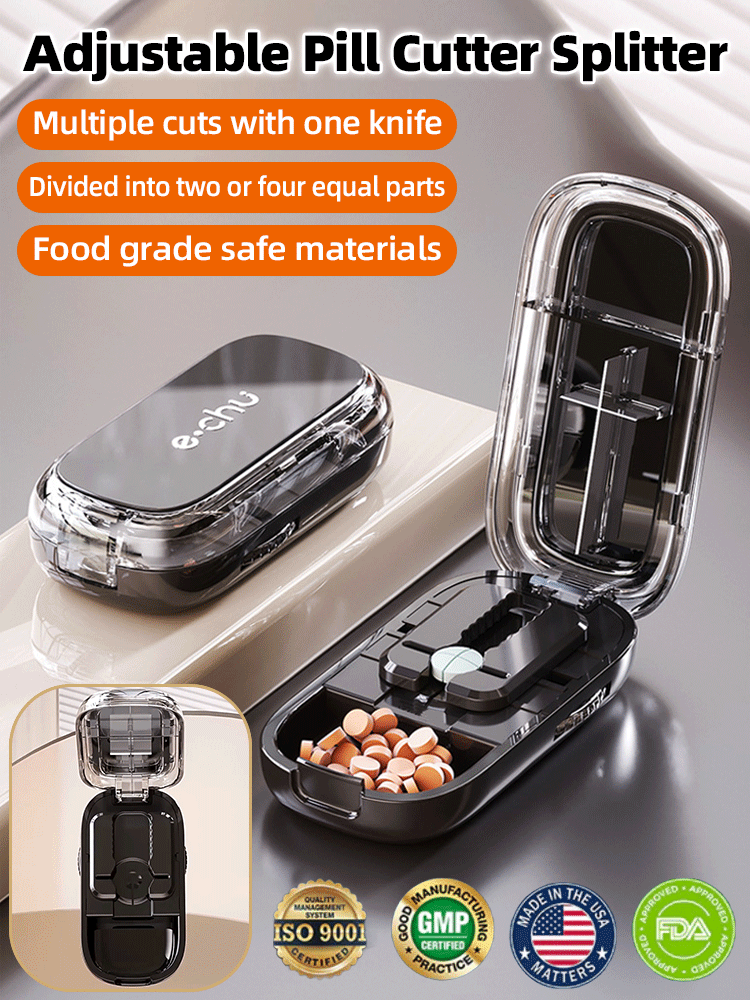 Adjustable portable medicine box