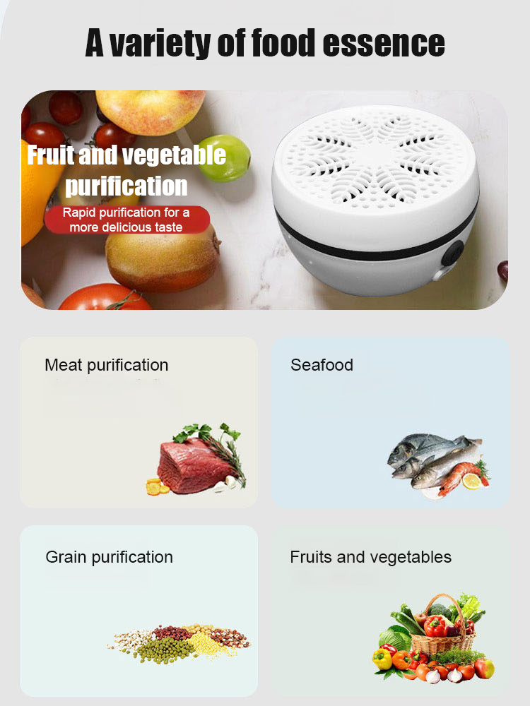 【Free your hands】Automatic vegetable washing machine, fruit and vegetable washing machine