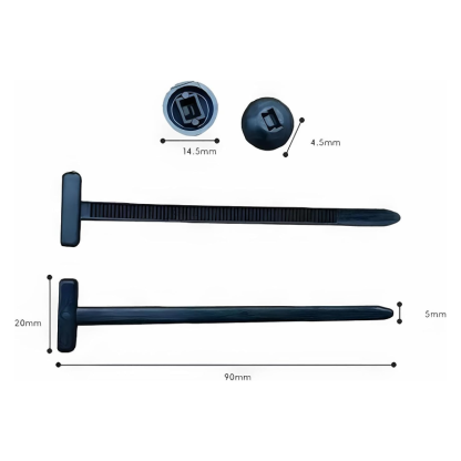 Nylon Ties with Carabiners Threaded Nylon Ties Nylon Ties with Carabiners Threaded Ties Tool