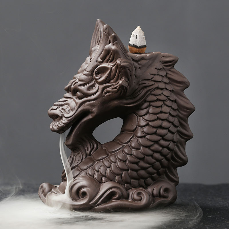 ※中国古美術/朱泥紫砂寿老人蓋玄武水柱/北の玄武/四神/四獣/霊獣/ 玄武」 四神の一柱で北方守護の霊獣 亀に蛇が巻き付いた形で描か