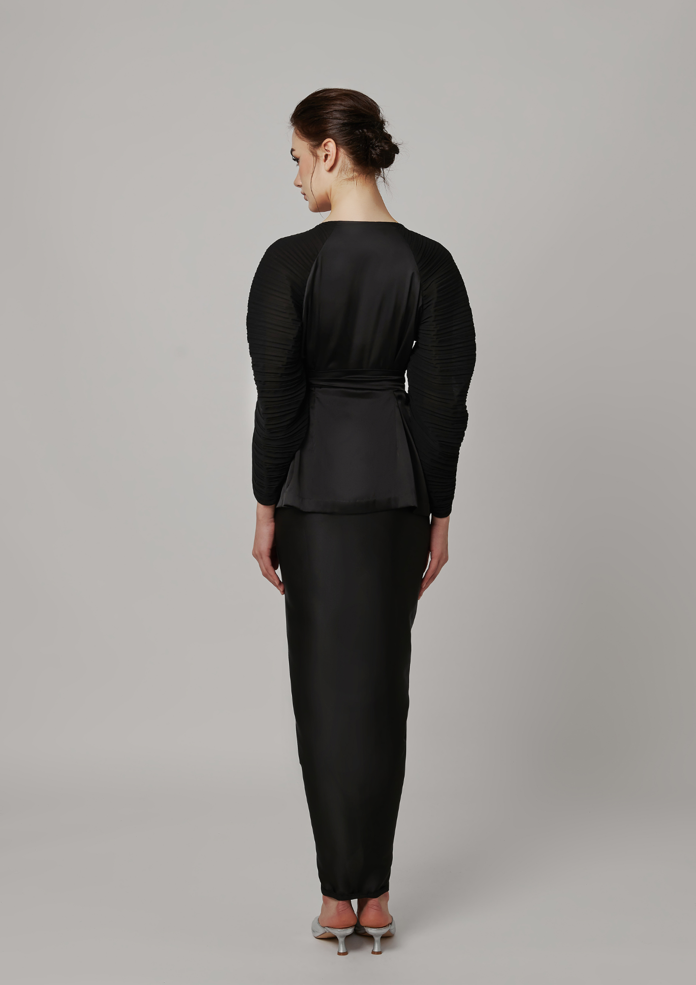 SARONG WRAP SET - BLACK