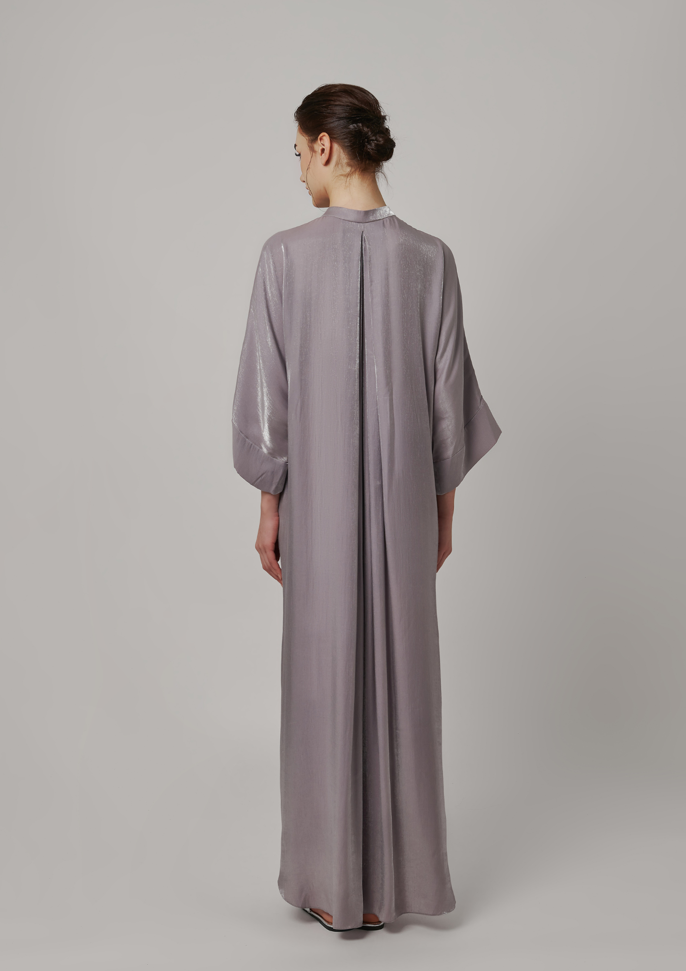 SIGNATURE SHIRT DRESS - LIGHT TAUPE