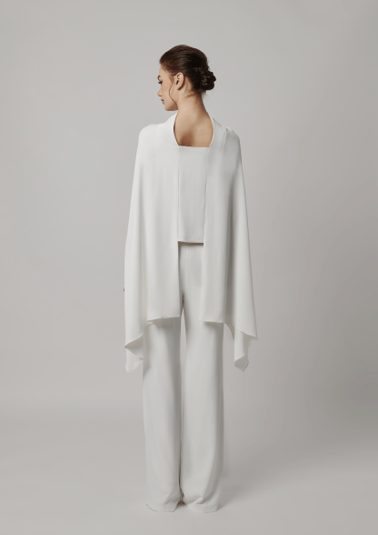 AFZAN PANTSUIT ECRUE