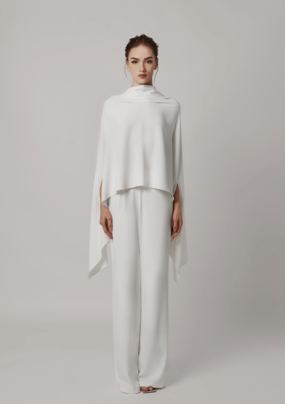 AFZAN PANTSUIT ECRUE