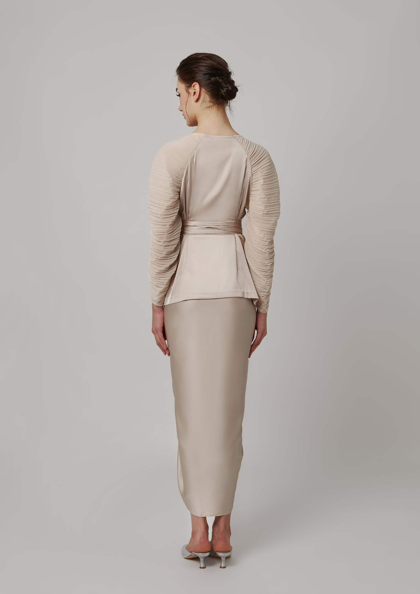 SARONG WRAP SET - BEIGE