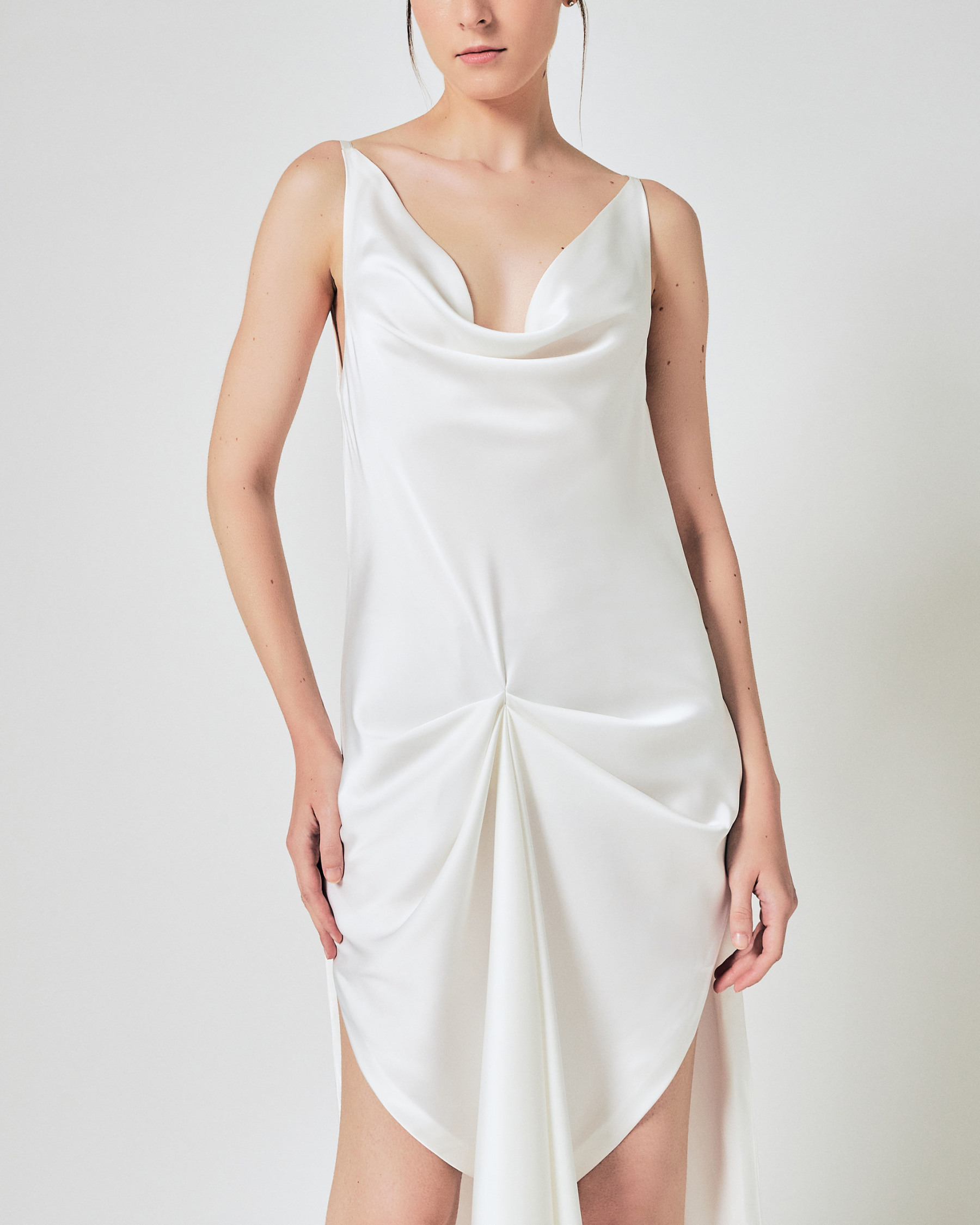 CIRCLE SLIP DRESS