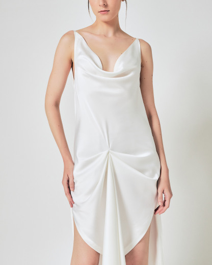 CIRCLE SLIP DRESS