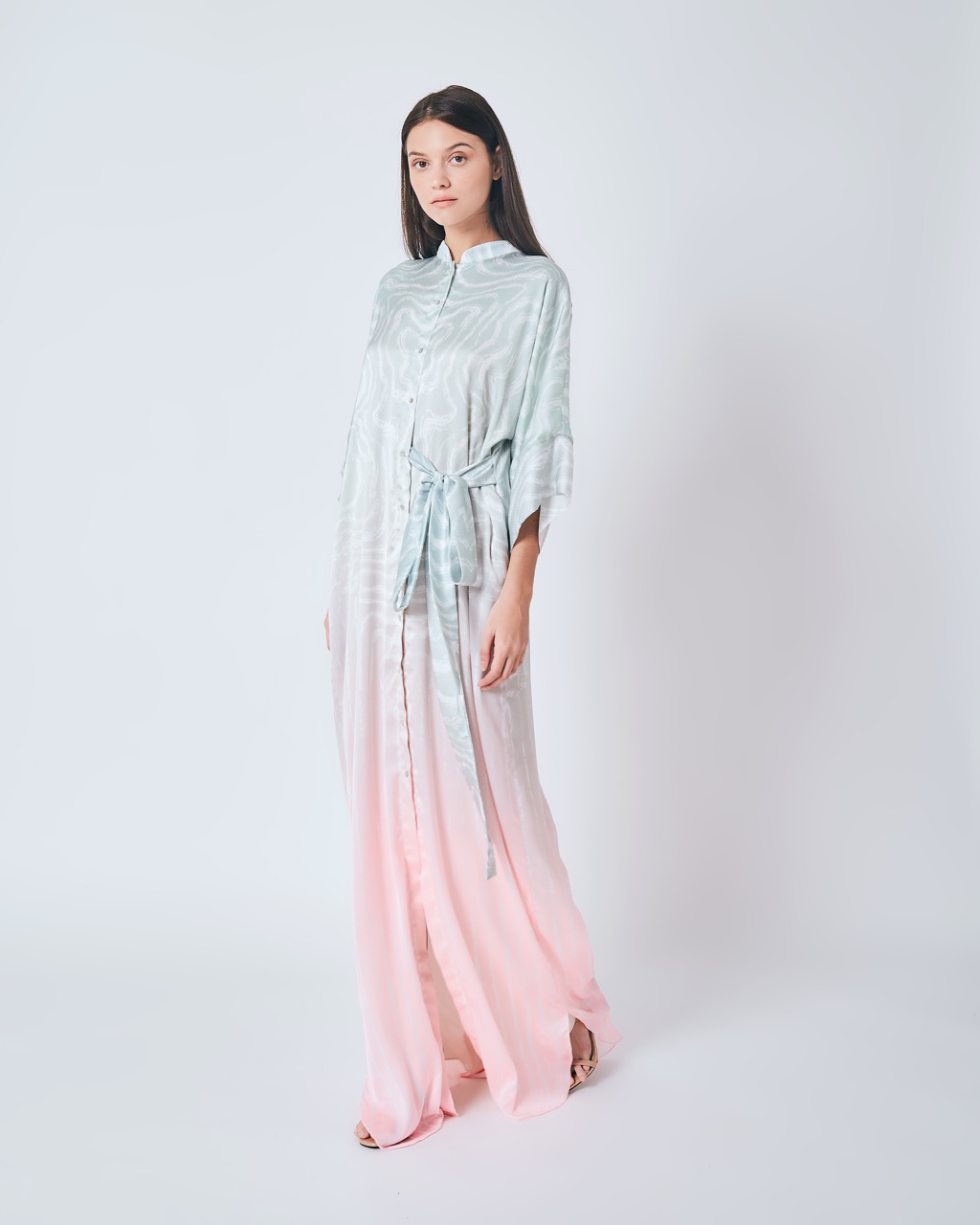WAVES SHIRT DRESS