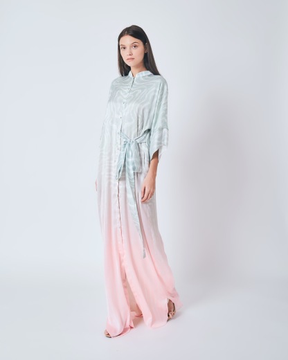 WAVES SHIRT DRESS