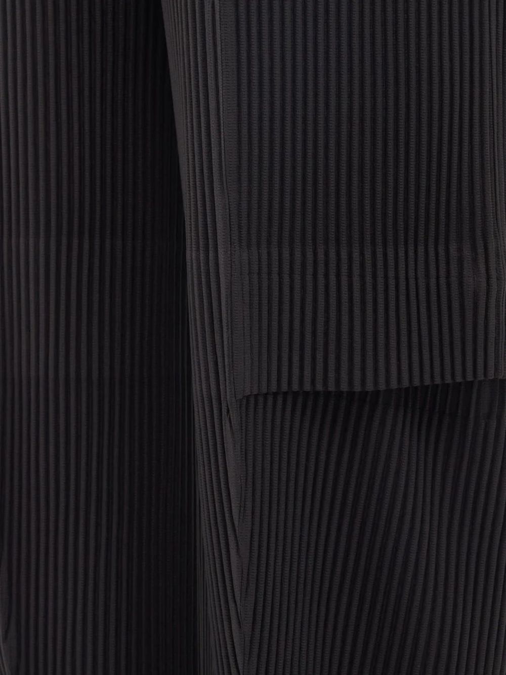 Men's Pleated Loose Cargo Pants With Elastic Drawstring Waist