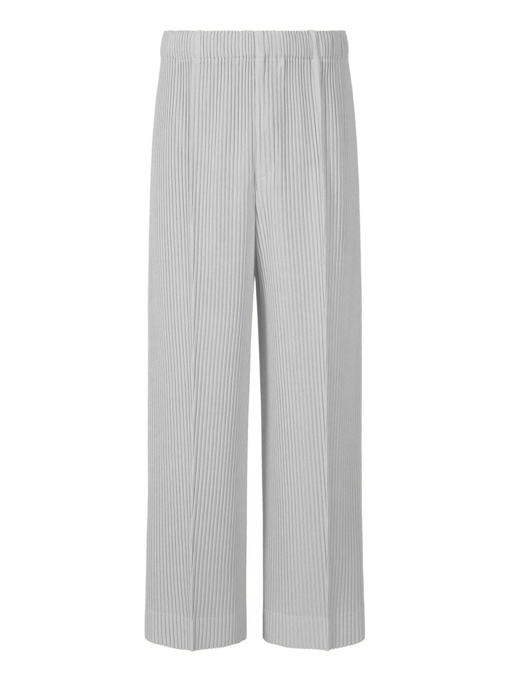 Men's Pleated Wild Pants Solid Color Straight Pants Casual Suit Trouse