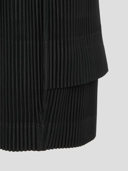 Men's Pleated Cargo Shorts New Fashion Loose Overalls Drawstring Elastic Waist