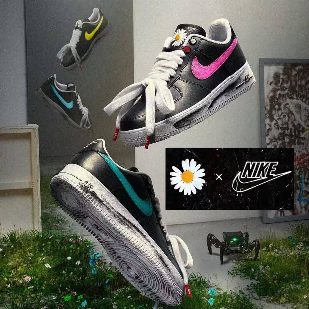 【国内 2024年 9/17 発売】限定🔥大人気のコラボ！PEACEMINUSONE × NIKE AIR FORCE 1 LOW “Para-noise“3.0