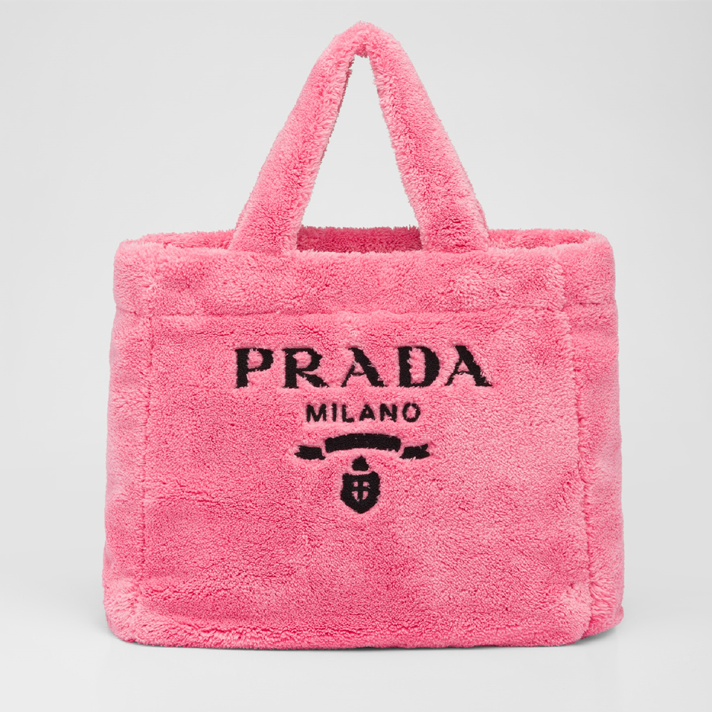 【PRADA】テリー トートバッグ  モコモコかわいい 新作 
