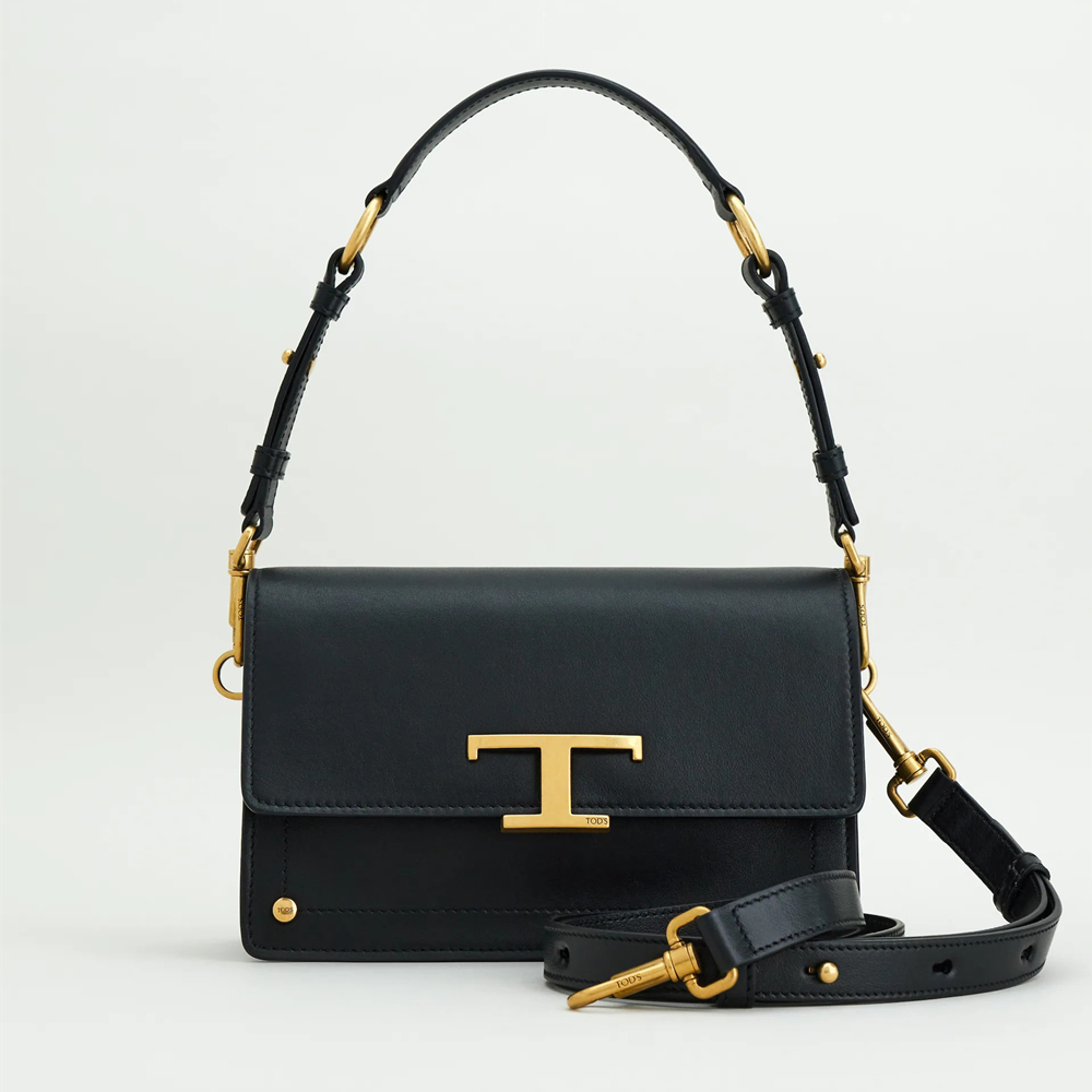 【TOD'S】タイムレス ミニレザーベルトバッグ