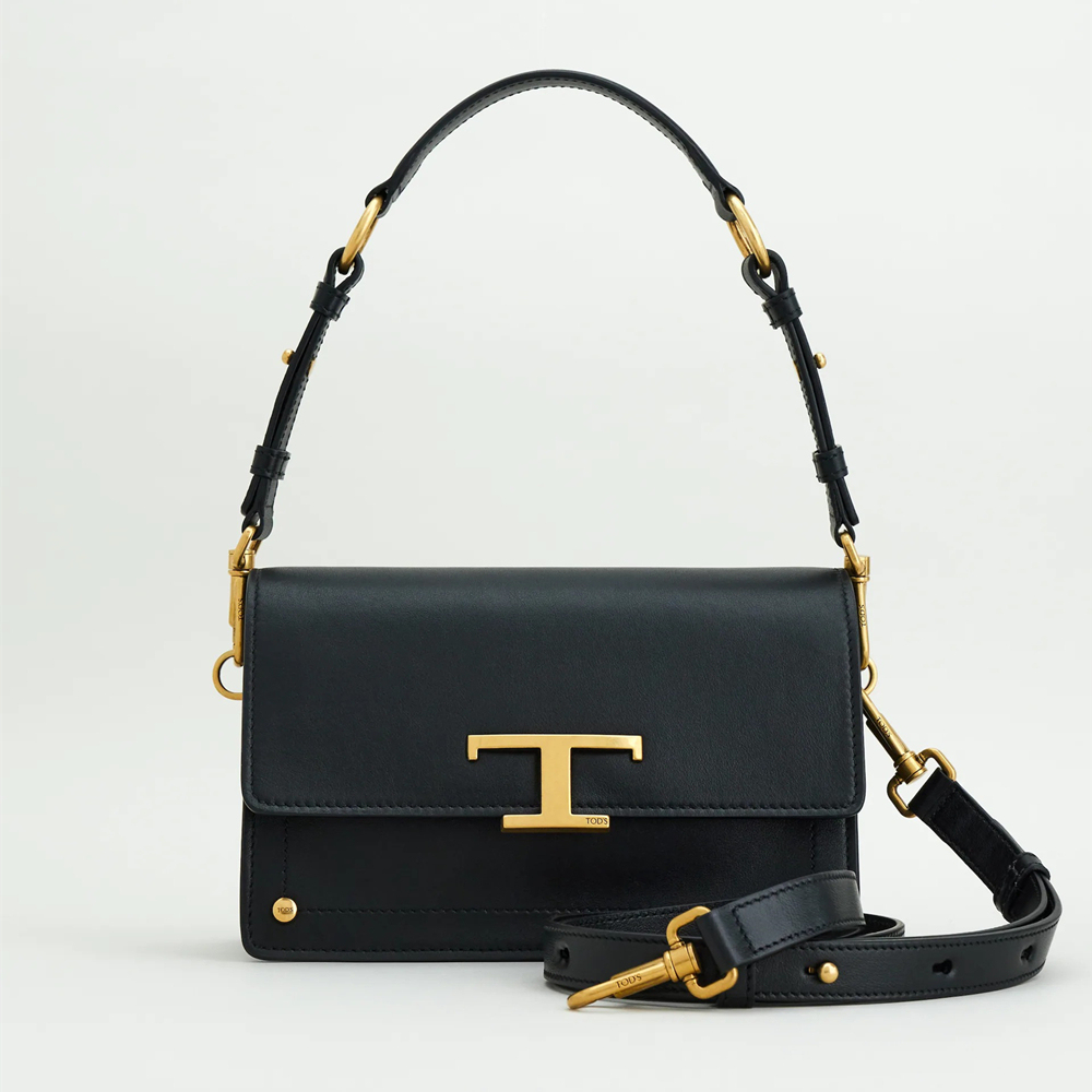 【TOD'S】タイムレス ミニレザーベルトバッグ