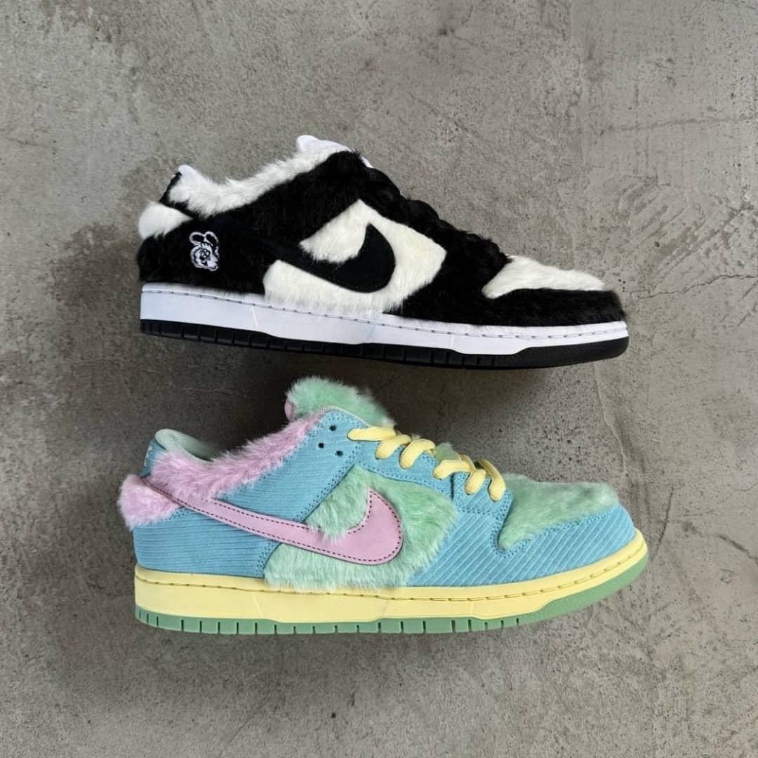 【NIKE】9月20日発売｜2024年最新限定版！Verdy x Nike SB Dunk Low “Visty”＆”Vick” スケボーシューズ