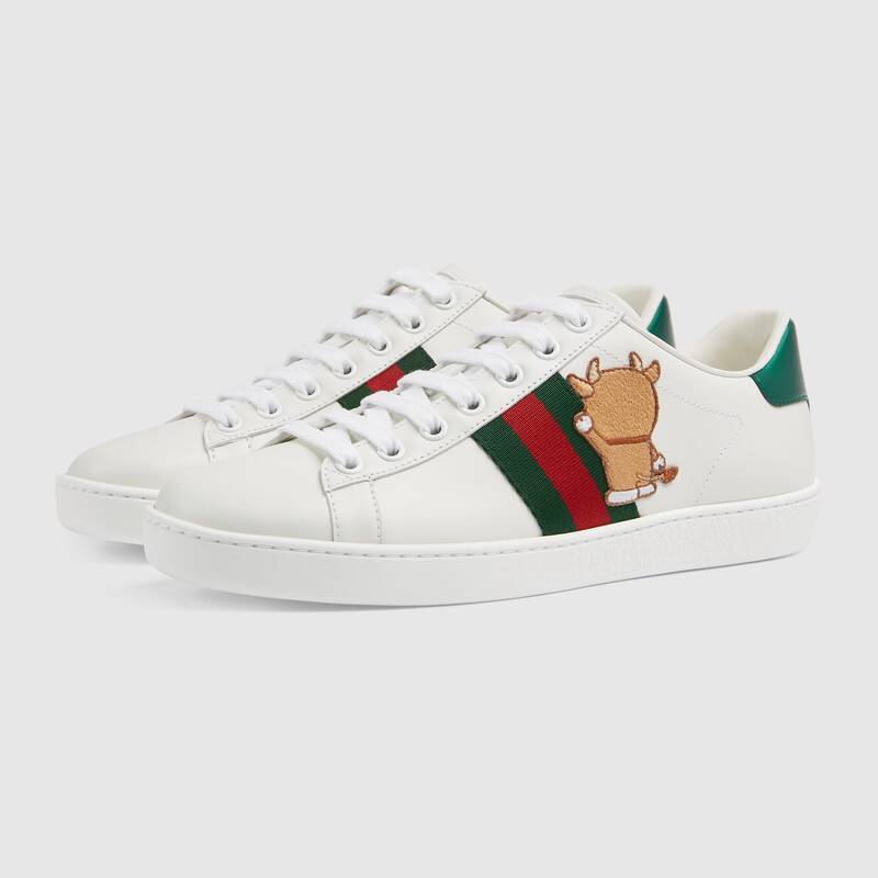 【日本完売色！完売前に！ 】大人気 DORAEMON x GUCCI★エース スニーカー