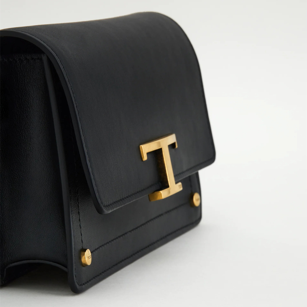 【TOD'S】タイムレス ミニレザーベルトバッグ