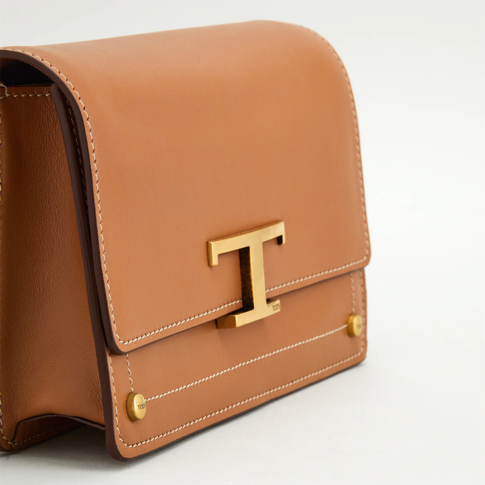 【TOD'S】タイムレス ミニレザーベルトバッグ