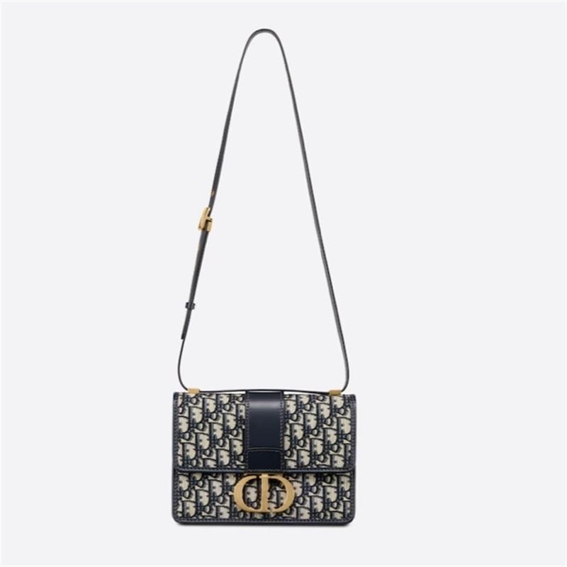 【DIOR】ショルダー バッグ 30モンテーニュ オブリーク CD ロゴ 女