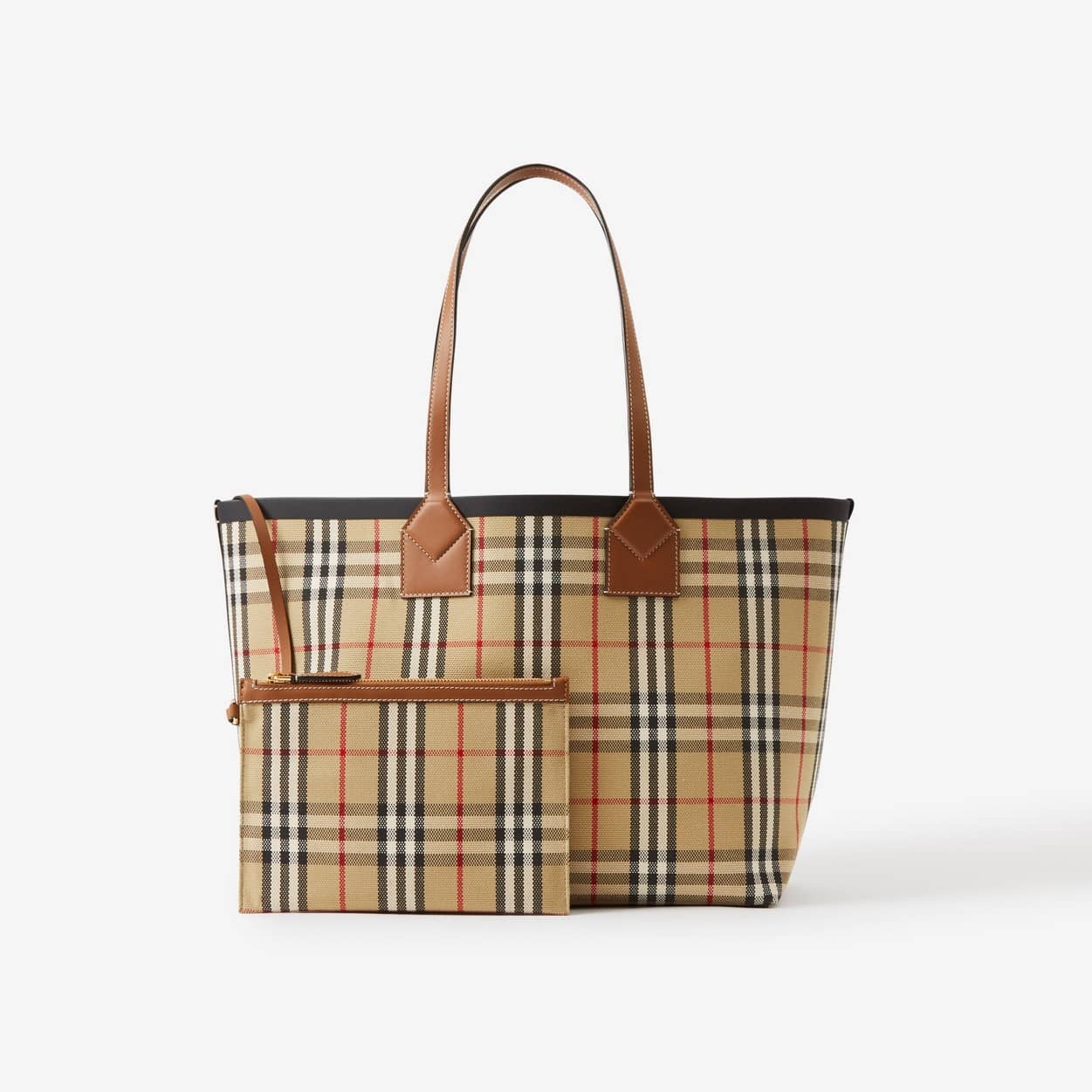 【BURBERRY】🔥雑誌掲載！ミディアム ロンドン トートバッグ💓日本人気上昇中↑↑↑今すぐ欲しい！