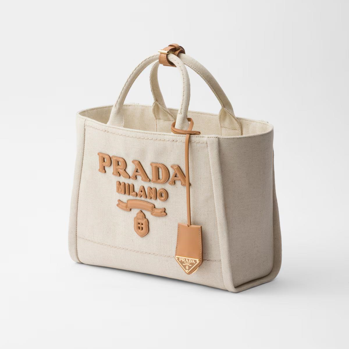 【PRADA】春夏♪オシャレトート♢Large linen blend tote