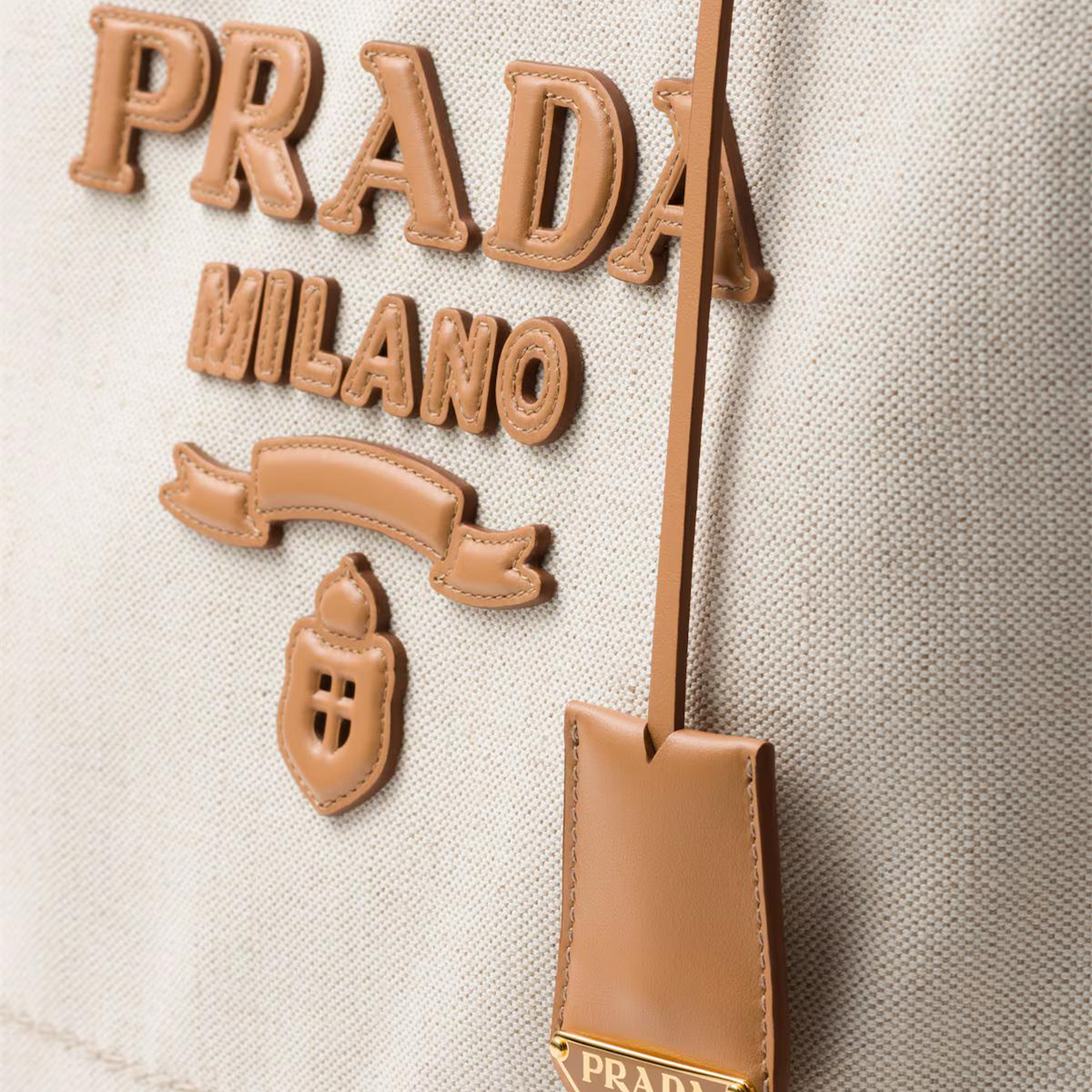 【PRADA】春夏♪オシャレトート♢Large linen blend tote