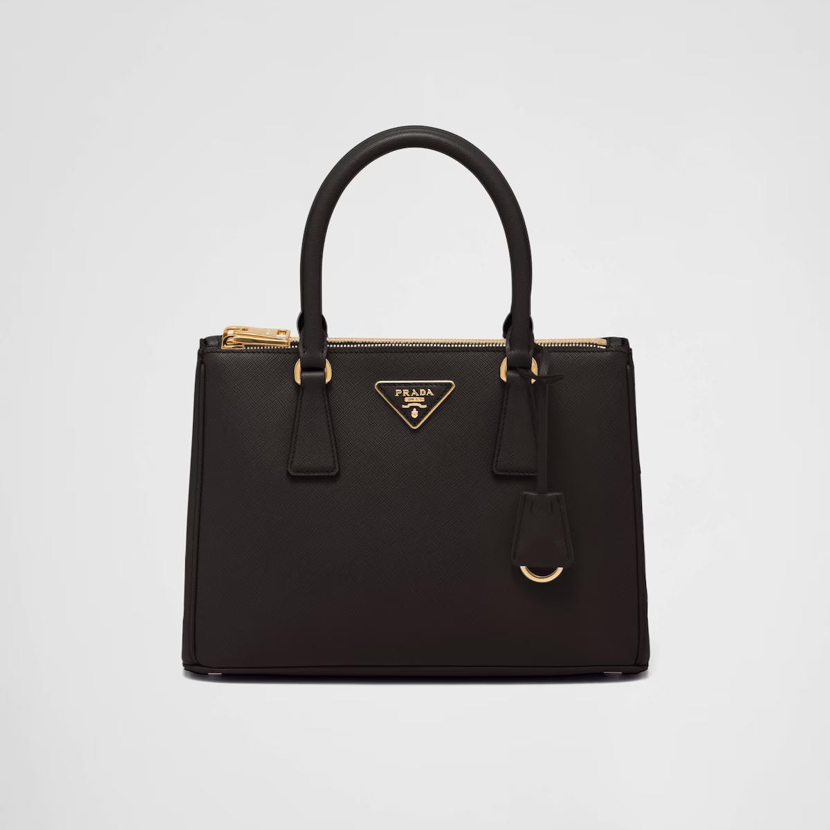 【PRADA】レザーミディアムバッグ