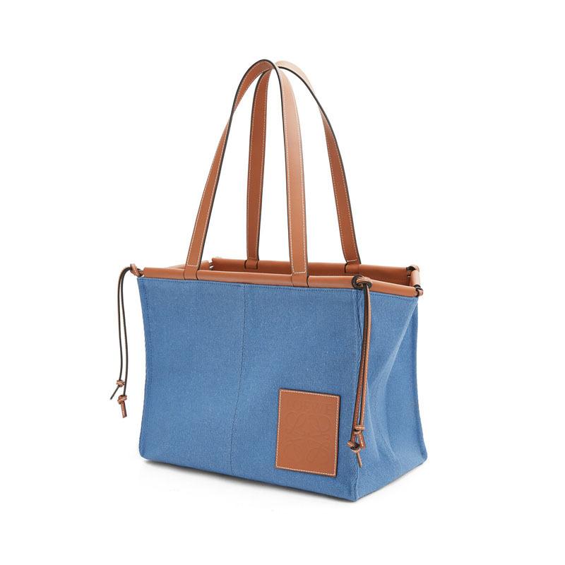 【LOEWE】新作 トートバッグ デニム&カーフ