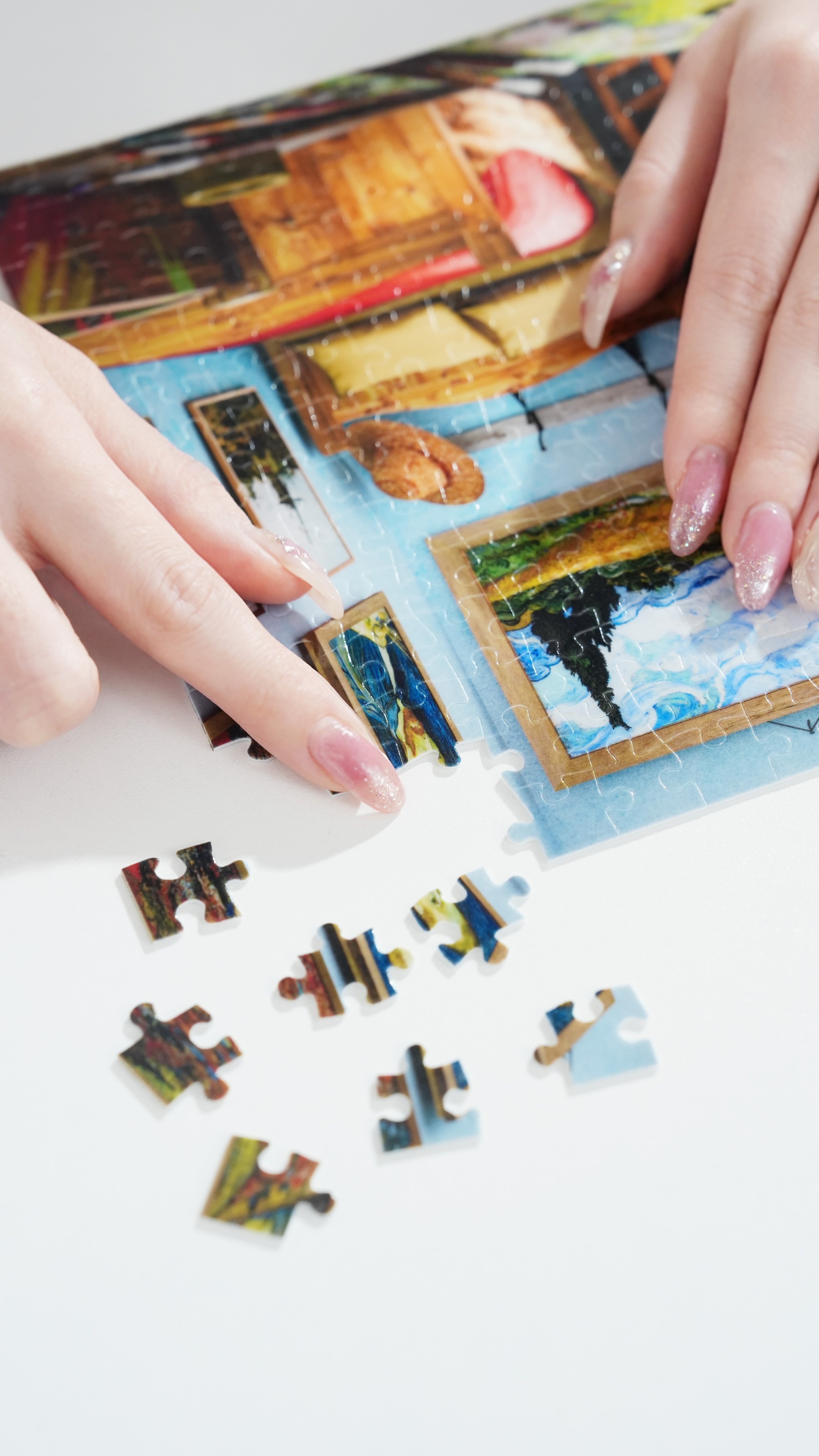 Puzzlock266 Bio White |  –落とされた絵画の欠片– 『フィンセント・ウィレム・ファン・ゴッホ』